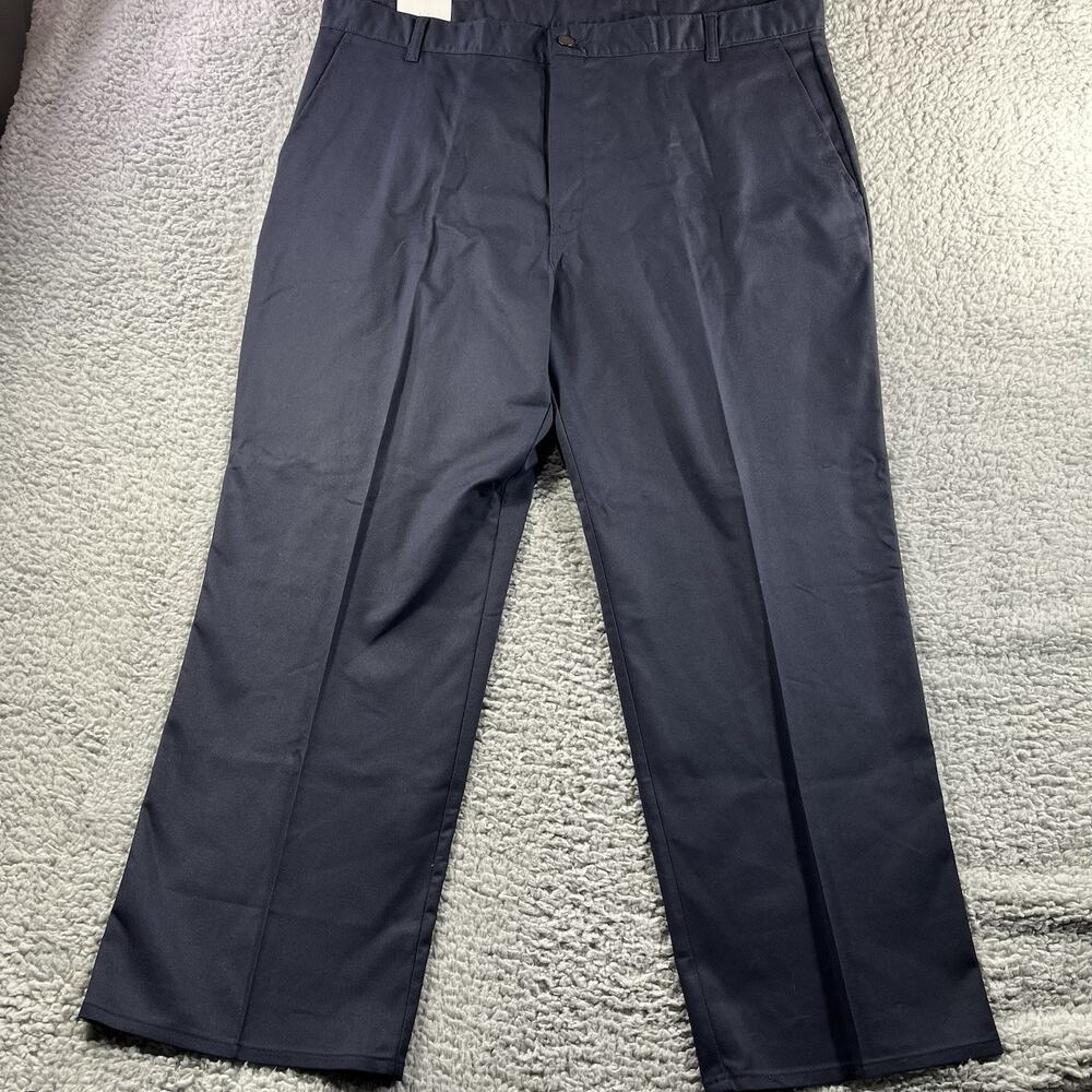 Dickies Men's Work Pants 42x30 Navy Blue Relaxed Fit Flex NWT Workwear New